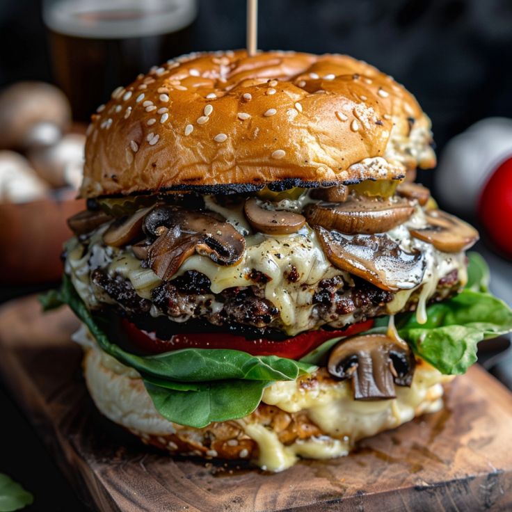 mushroom swiss